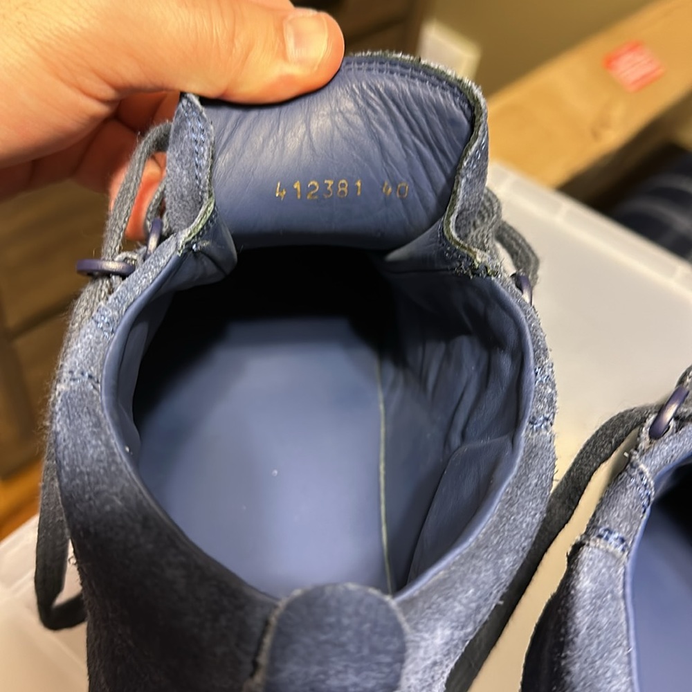 Balenciaga Sneakers - Navy Suede - Picture 8 of 11